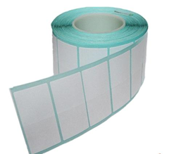 Self-adhesive label.