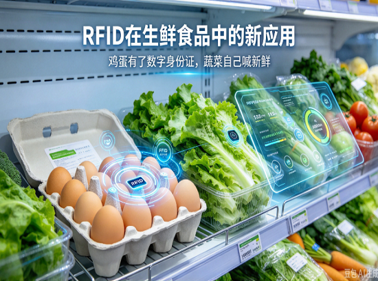 RFID在生鲜食品中的新应用：鸡蛋有了“数字身份证”，蔬菜自己“喊”新鲜